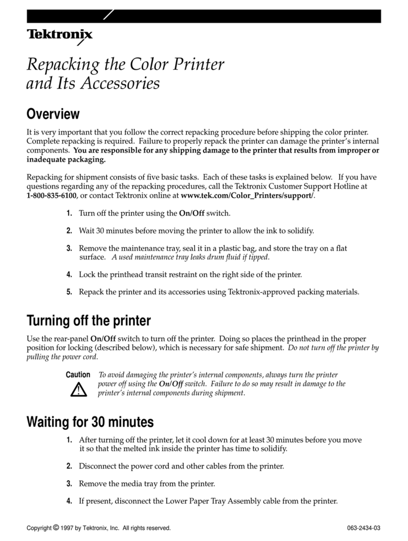 Tektronix Phaser 360 Manual