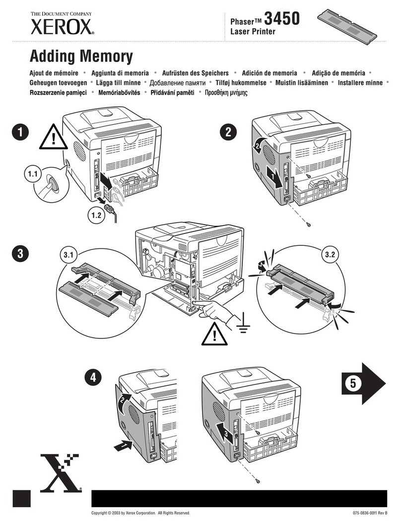 Xerox Phaser 3450 Manual