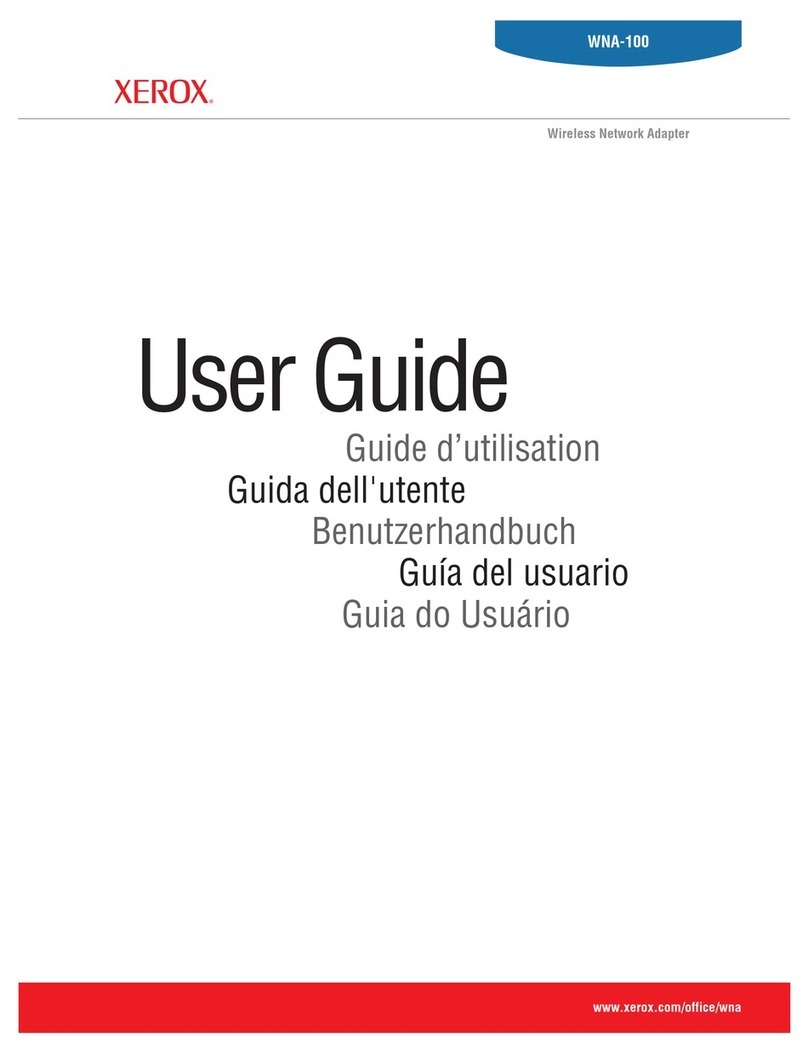 Xerox WNA-100 - Bridge User manual