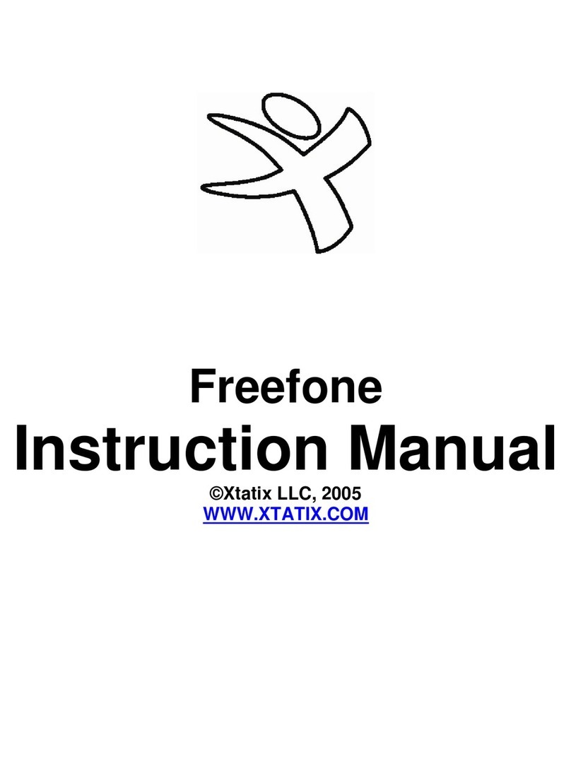 Xtatix Freefone instruction manual