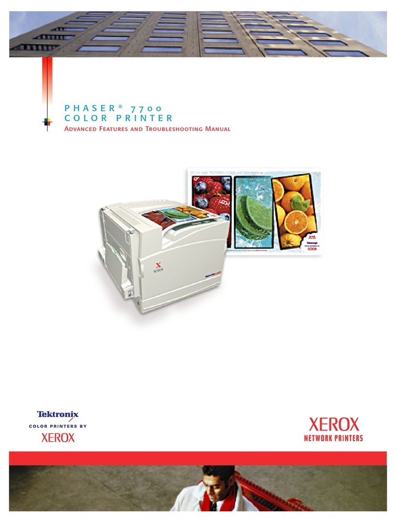 Xerox 7700 Owner's manual