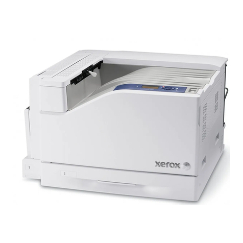Xerox 7500/DN - Phaser Color LED Printer User manual Xerox 7500/DN - Phaser Color LED Printer User manual