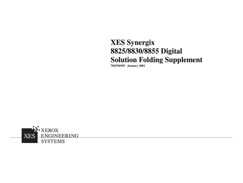 Xerox Synergix 8825 Manual