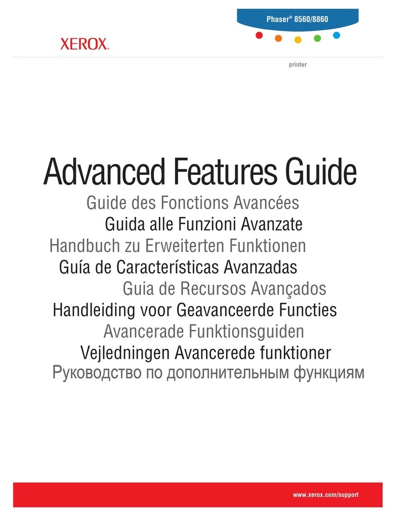 Xerox Phaser 8560 Owner's manual