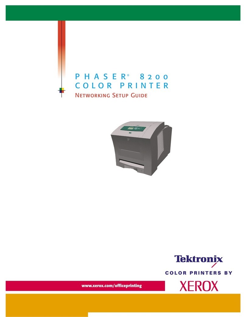 Xerox Phaser  8200 User manual