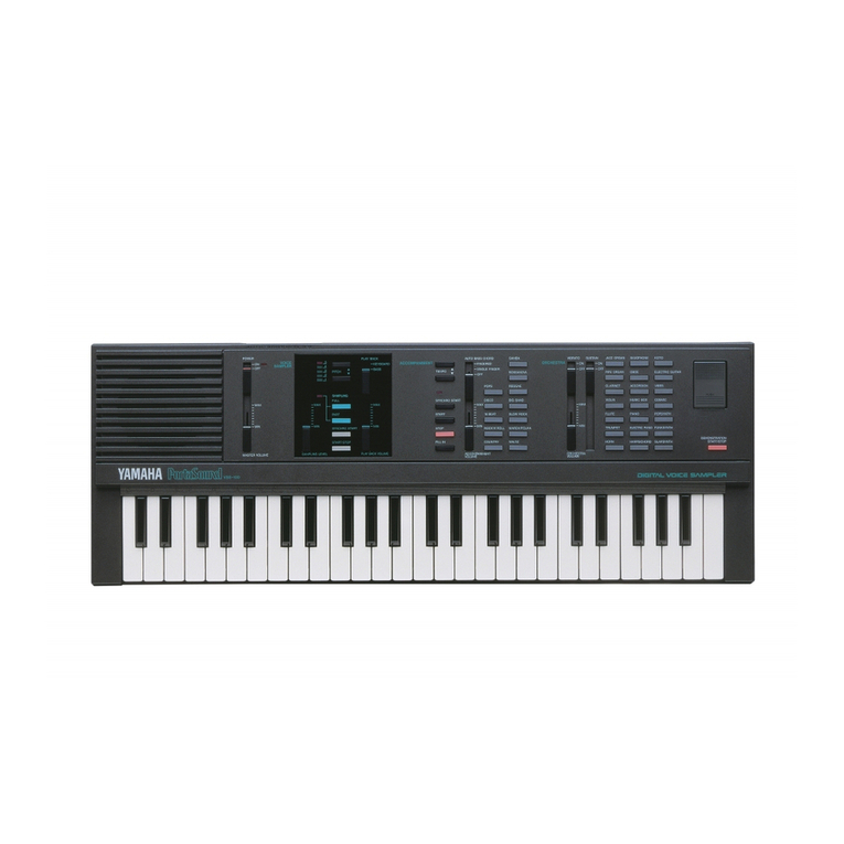 Yamaha PortaSound VSS-100 owner's manual