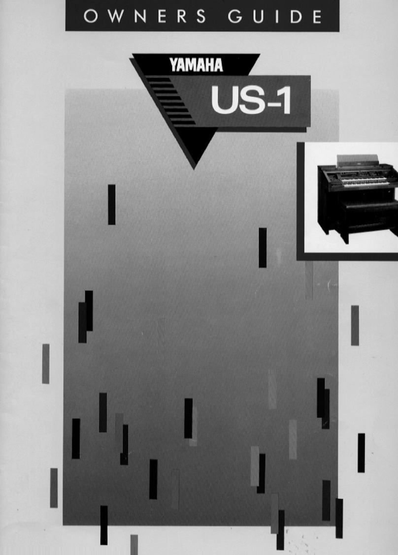 Yamaha Electone US-1 User manual