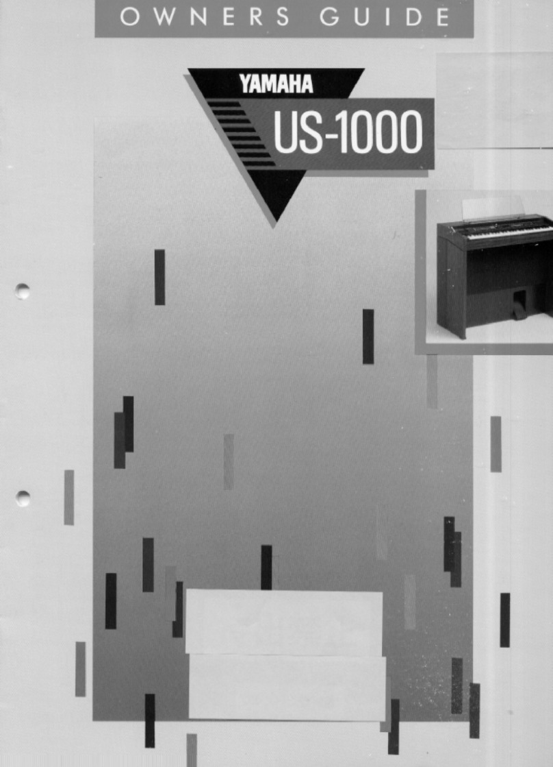 Yamaha US-1000 owner's guide