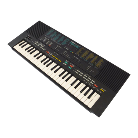 Yamaha PortaSound PSS-480 User manual