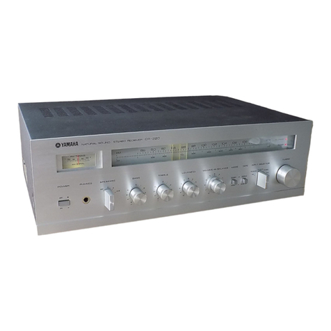 Yamaha CR-220 owner's manual