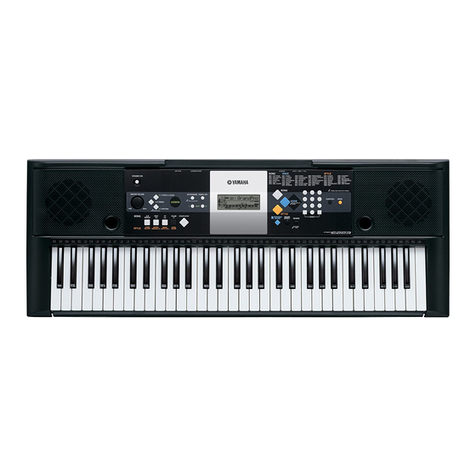 Yamaha PSR-E223 User manual