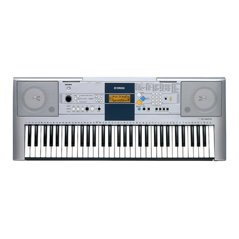 Yamaha PSR-E323 User manual