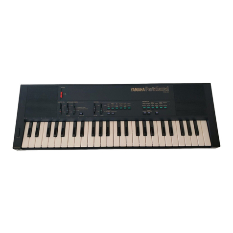 Yamaha PortaSound PSS-450 User manual