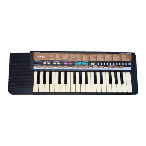 Yamaha PortaSound PSS-16 owner's manual