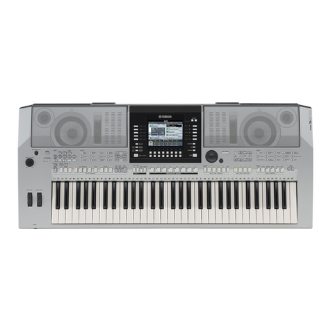 Yamaha PSR-S710 User manual Yamaha PSR-S710 User manual