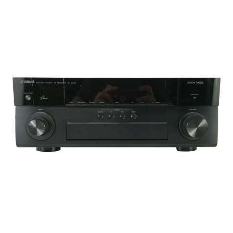 Yamaha RX-V850 User manual