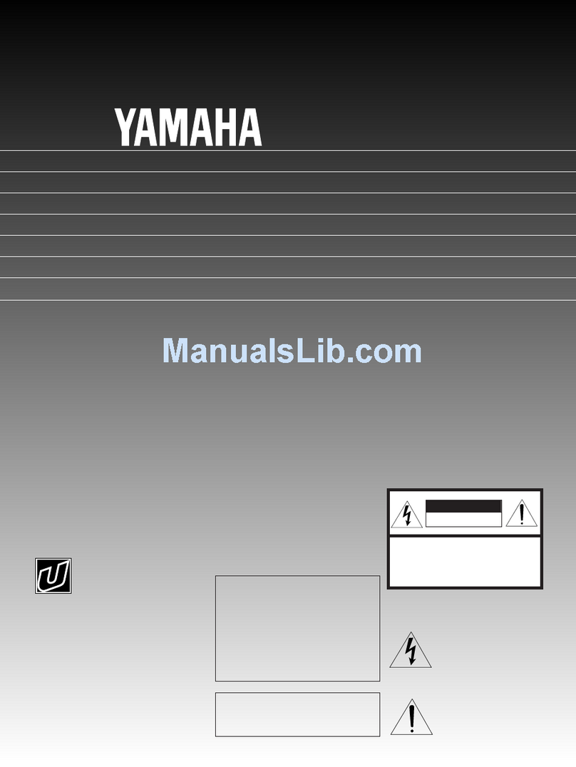 Yamaha RX-360 User manual