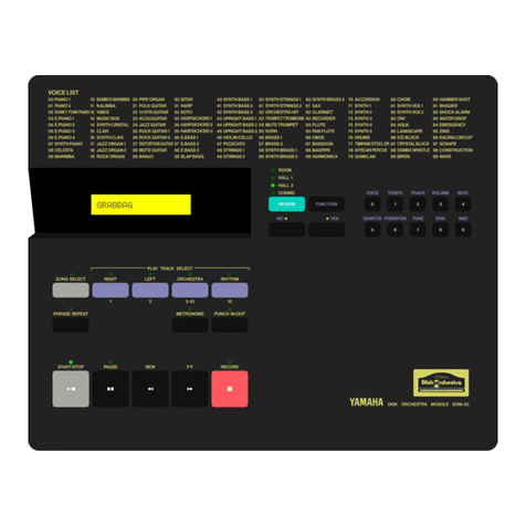 Yamaha DOM-30 User manual