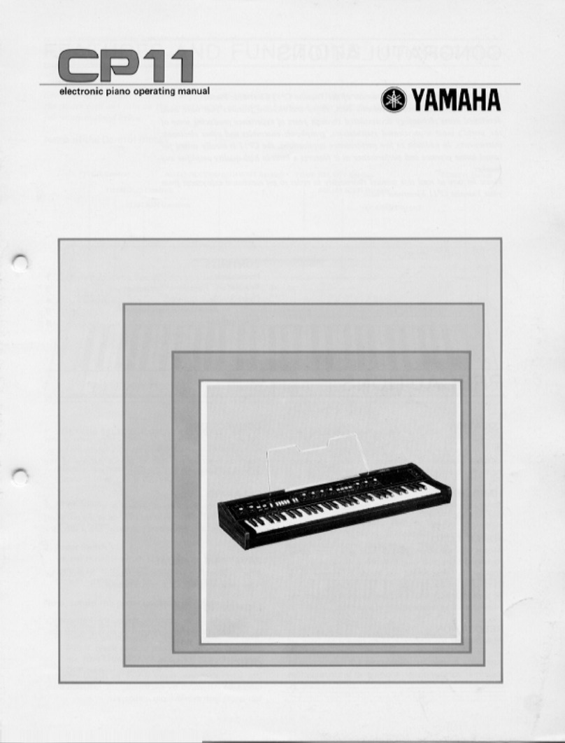 Yamaha CP-11 operating manual