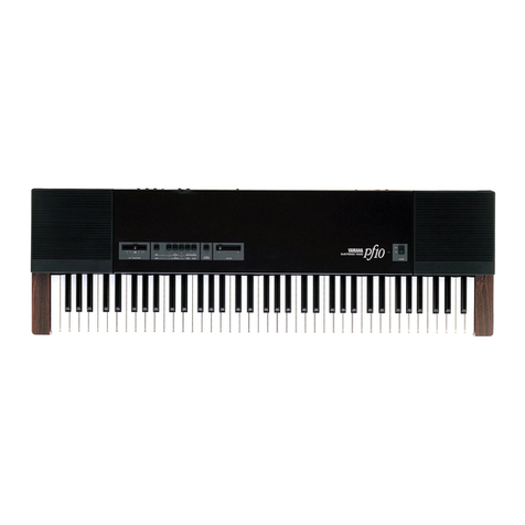 Yamaha pf10 User manual