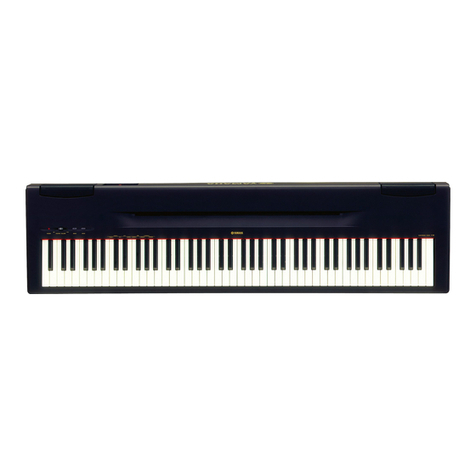 Yamaha P-60 Quick operation guide