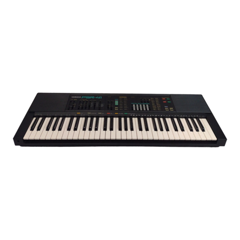 Yamaha PortaTone PSR-41 User manual