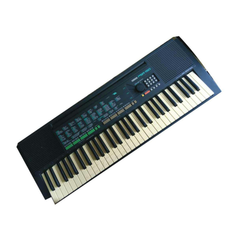 Yamaha PortaTone PSR-150 User manual Yamaha PortaTone PSR-150 User manual