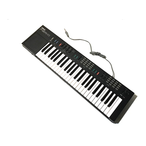 Yamaha PortaTone PSR-11 owner's guide