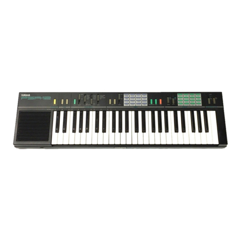 Yamaha PortaTone PSR-12 User manual Yamaha PortaTone PSR-12 User manual