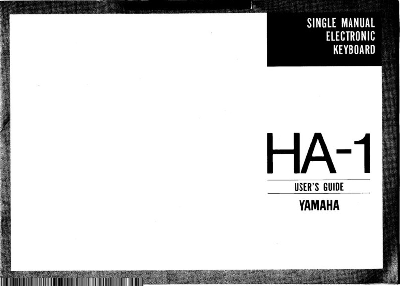Yamaha HA-1 user guide