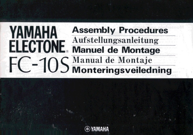 Yamaha Electone FC-10S Manual