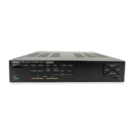 Yamaha EMT-10 user guide