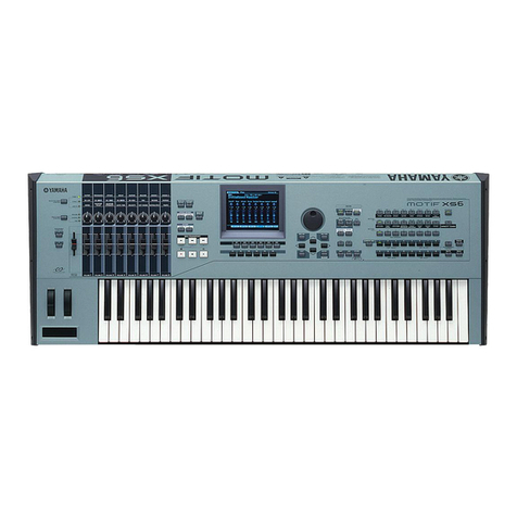 Yamaha MOTIF XS6 Instruction Manual