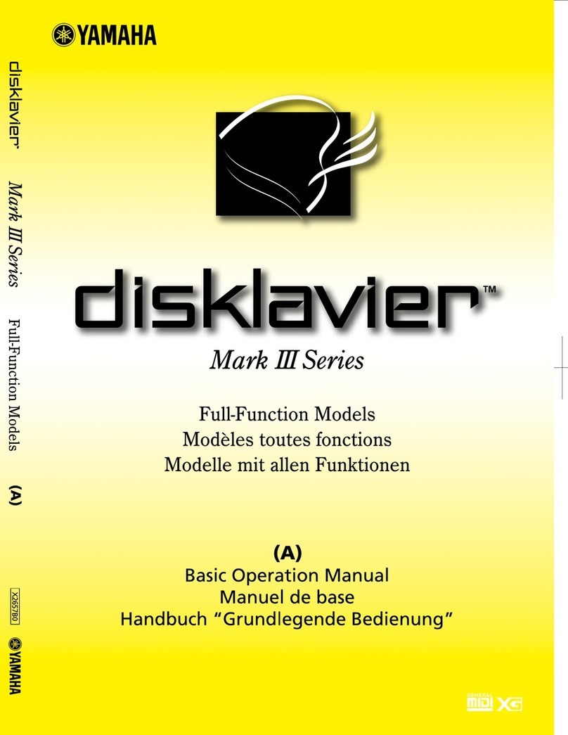 Yamaha Mark III User manual Yamaha Mark III User manual