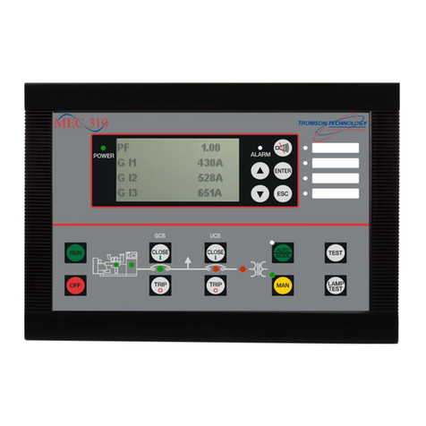 THOMSON MEC 310 - APLLICATION NOTES EXTERNAL I-O... Application notes