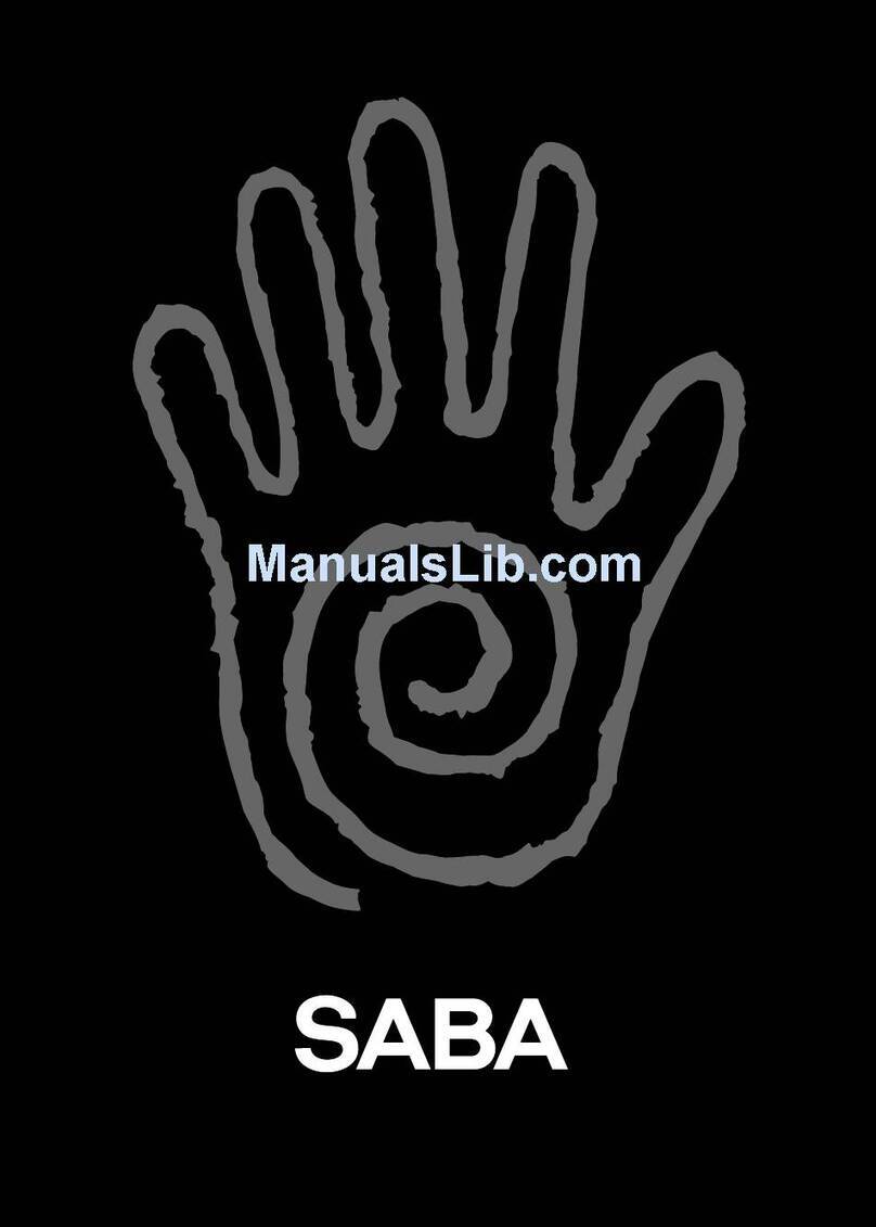 Saba M5110C user manual