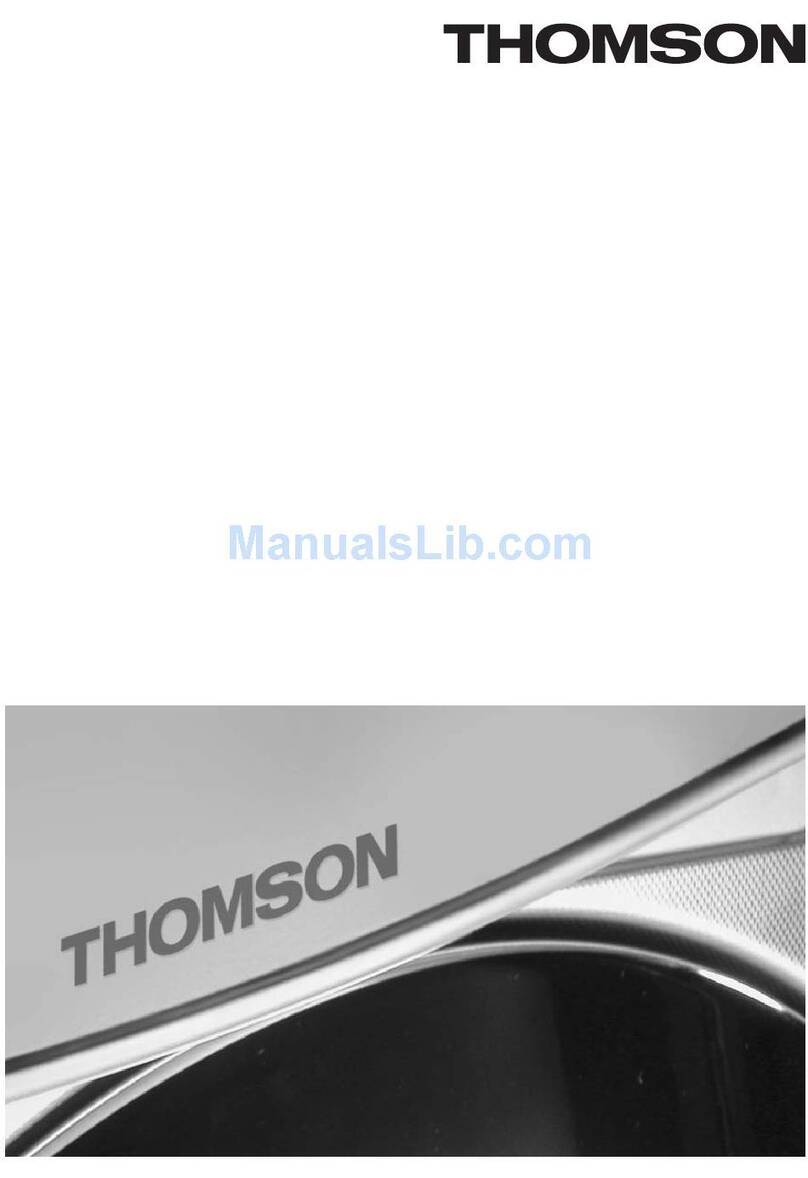 THOMSON IKT657FD - Instruction Manual