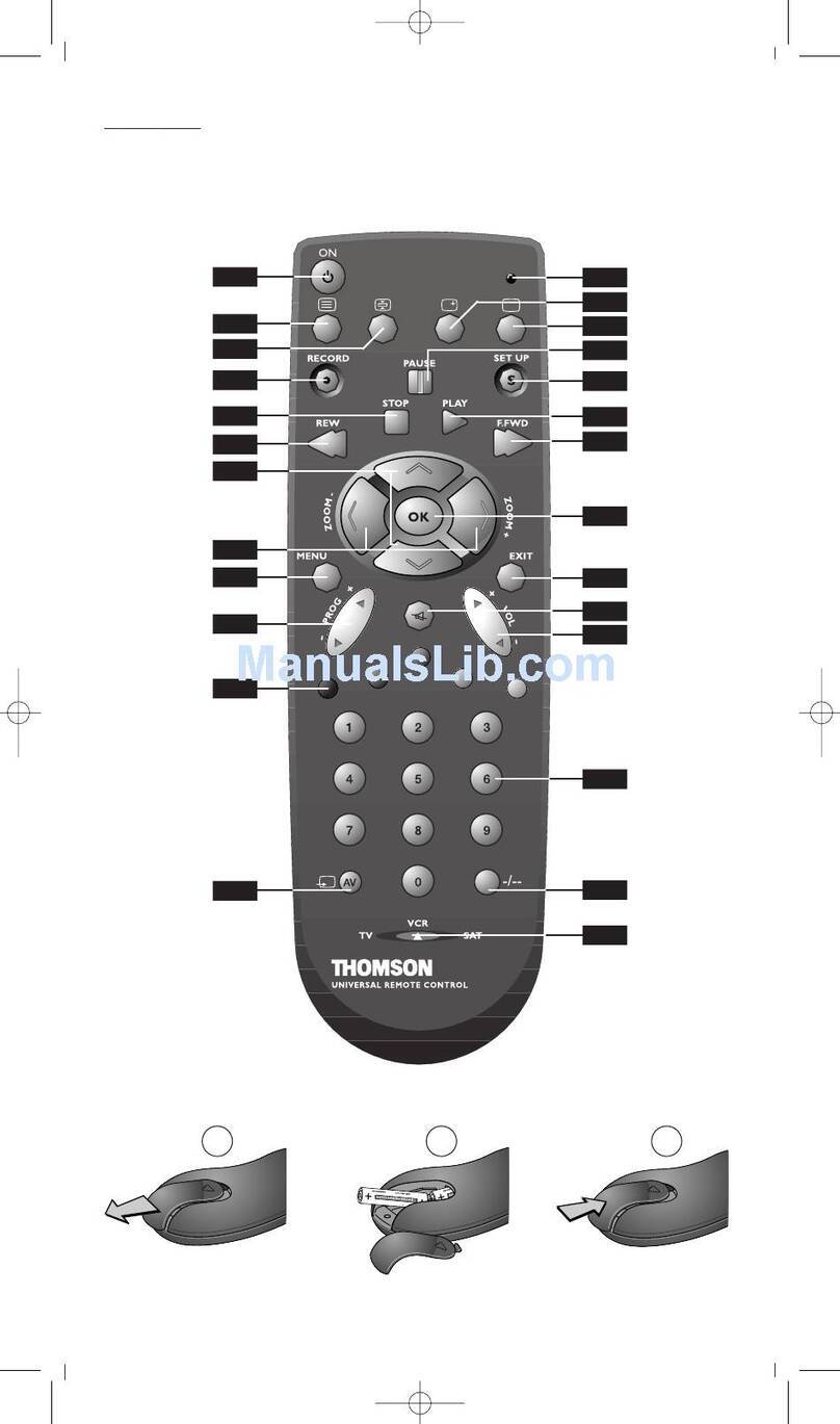 THOMSON ROC 330 manual