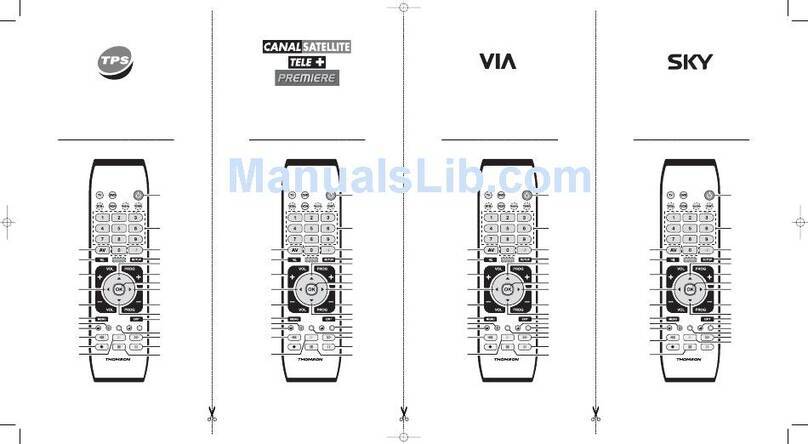 THOMSON ROC 2407 User manual