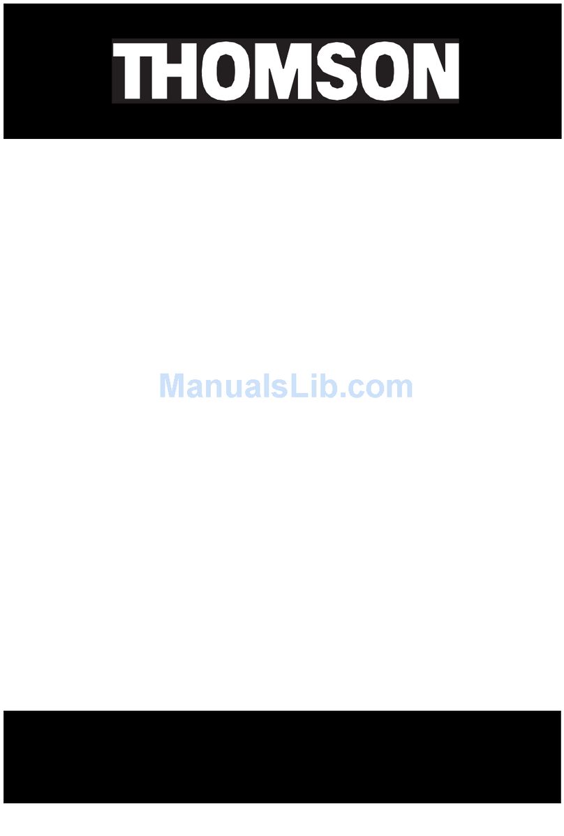 THOMSON Lyra PDP2842 user manual