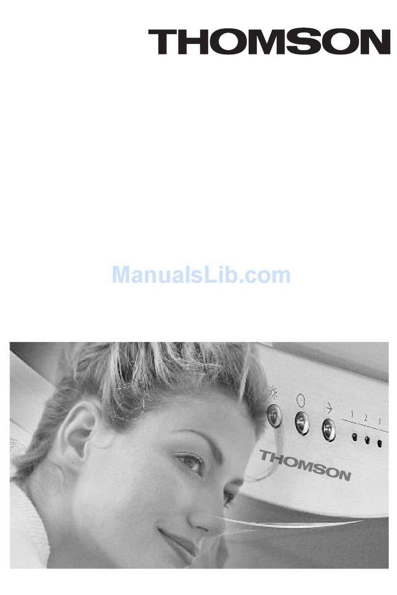 THOMSON MWGT263XD instruction manual
