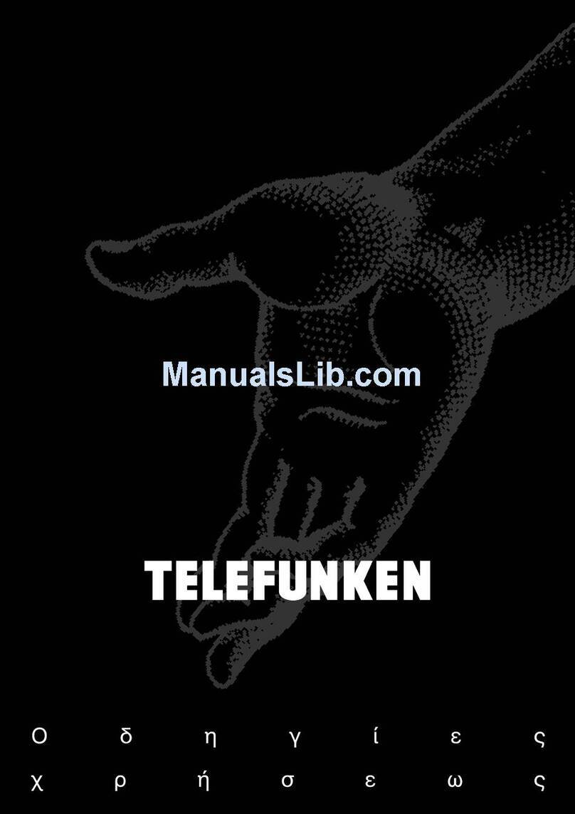 Telefunken MG1476C Instructions for use