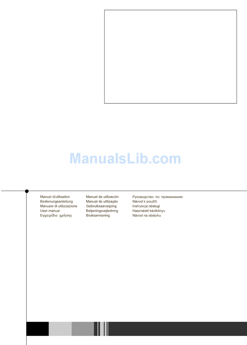 THOMSON EV620 User manual