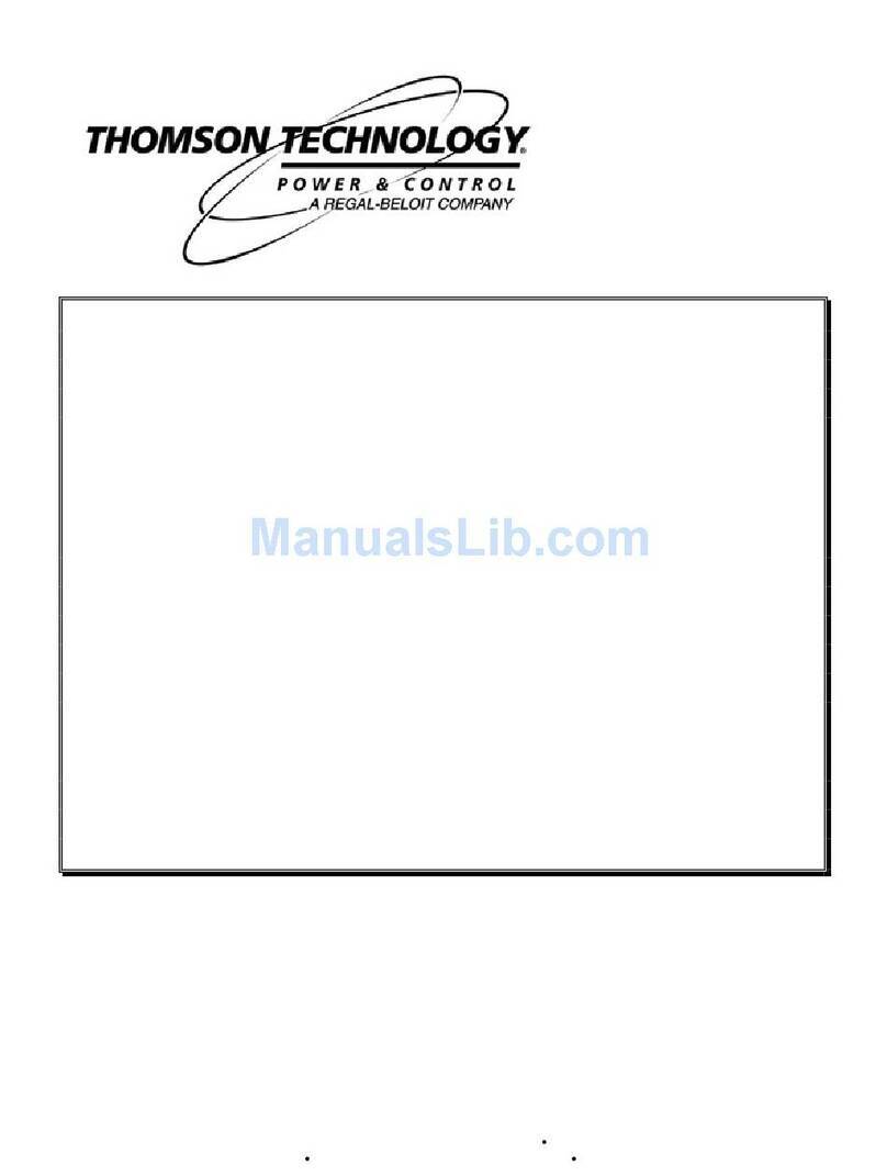 THOMSON EAP 110 Installation & operating instructions