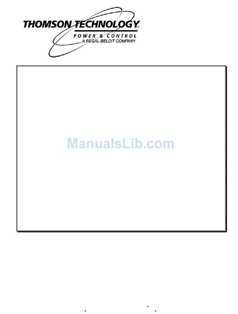 THOMSON TSC 800 - V2.2 User manual