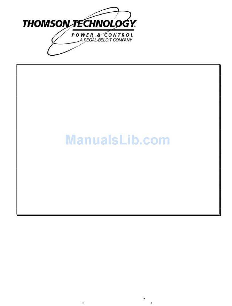 THOMSON TSC 80 - V2.1 User manual