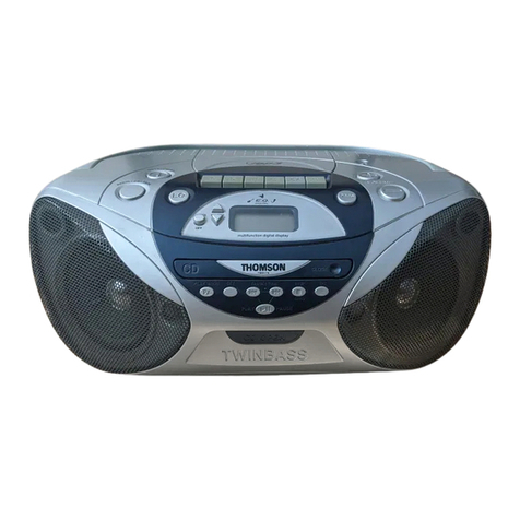 THOMSON TM9178 User manual THOMSON TM9178 User manual