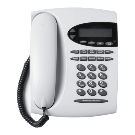 Telstra T1000C SMS User manual Telstra T1000C SMS User manual