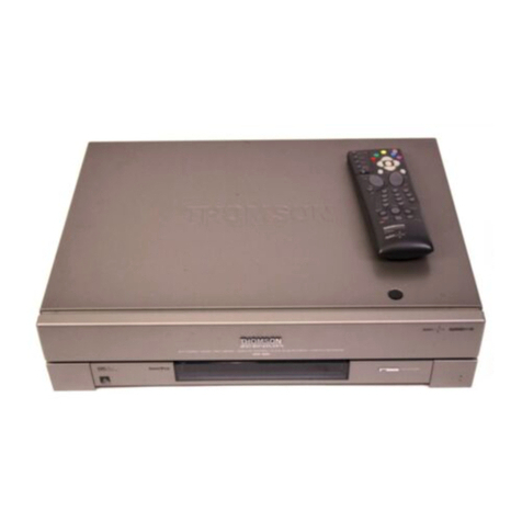 THOMSON VPH7090- - SETUP User manual