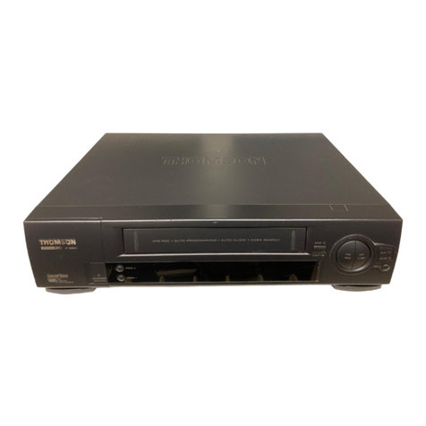 THOMSON ShowView VP2920G User manual